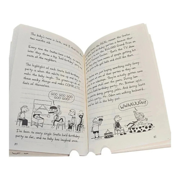Diary Of A Wimpy Kid- The Last Straw by Jeff Kinney BOOK USED - Picture 4 of 4